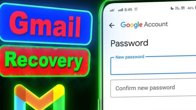 Gmail Password Recovery by Mobile Number